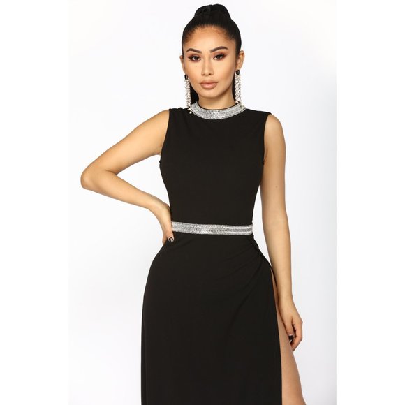 Harper Maxi Dress - Black - Picture 4 of 7